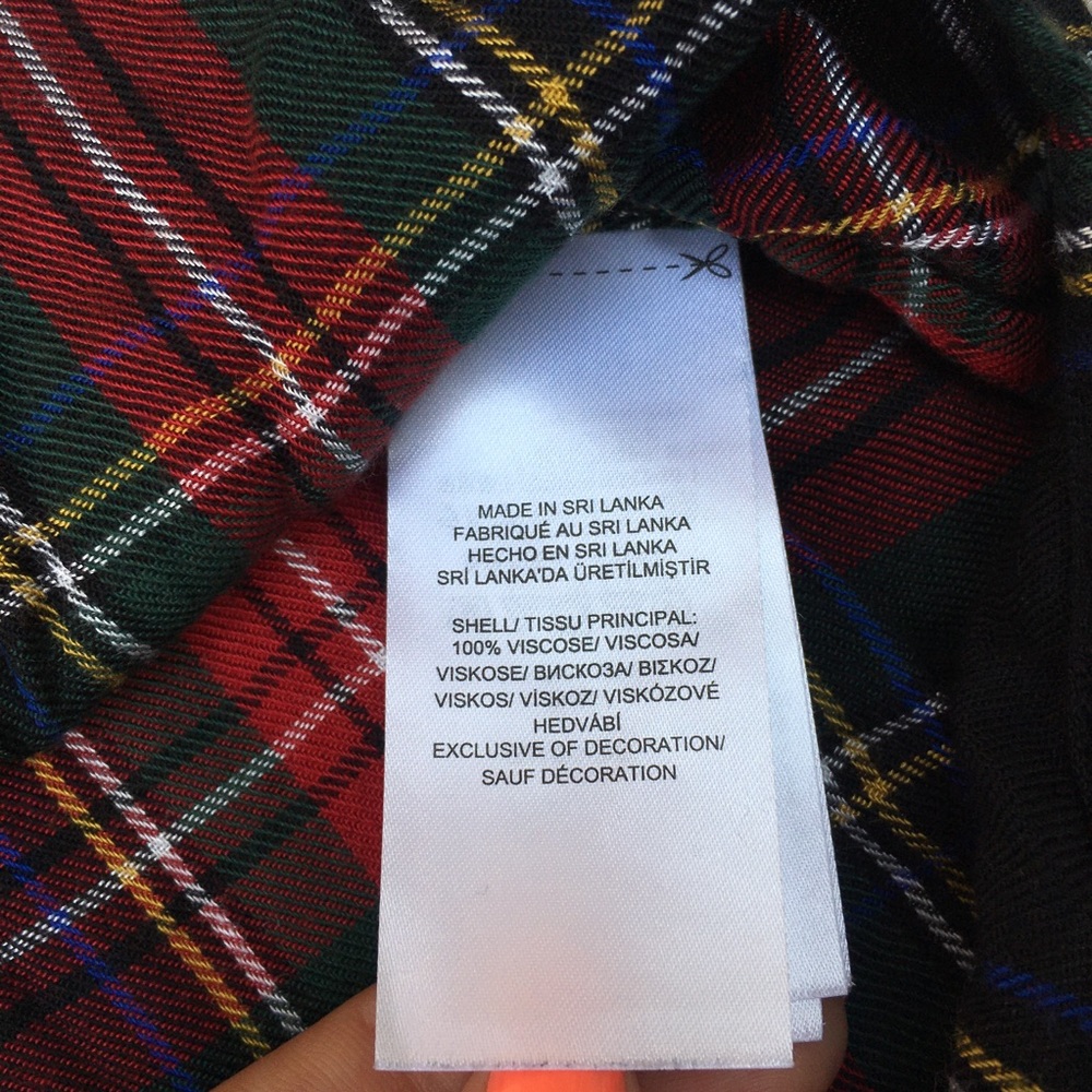 Lauren Ralph Lauren | Petite Crest Twill Plaid Shirt - Picture 5 of 10